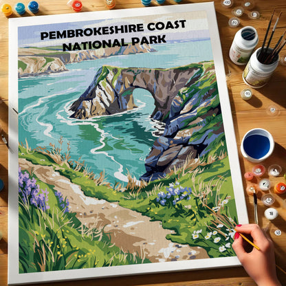 Pembrokeshire Coast UK National Park | Paint by Numbers Kit