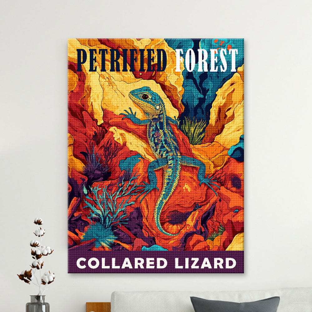 Petrified Forest National Park Animal Diamond Painting