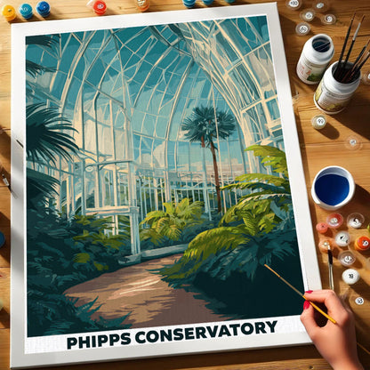 Phipps Conservatory | Paint by Numbers Kit