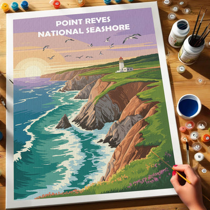 Point Reyes National Seashore | Paint by Numbers Kit