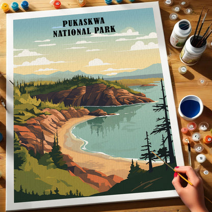 Pukaskwa National Park | Paint by Numbers Kit