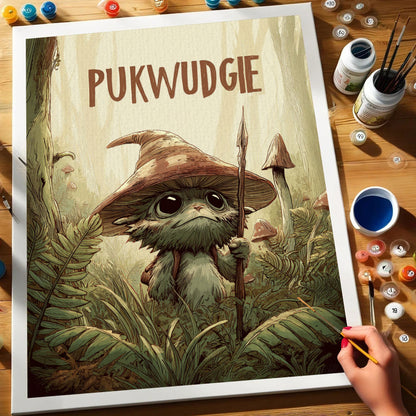 Pukwudgie - American Legends | Paint by Numbers Kit