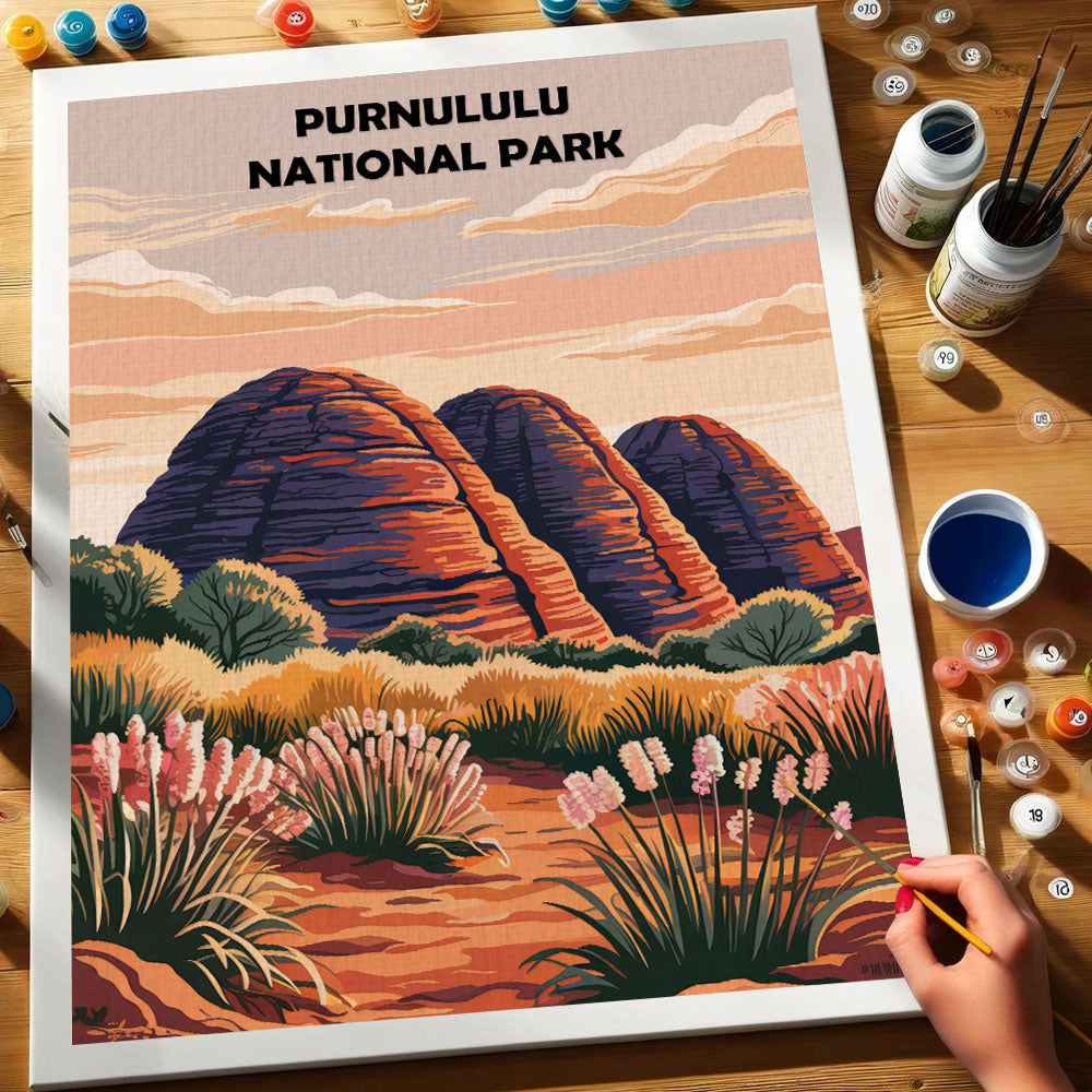 Purnululu AU National Park | Paint by Numbers Kit