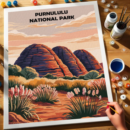 Purnululu AU National Park | Paint by Numbers Kit