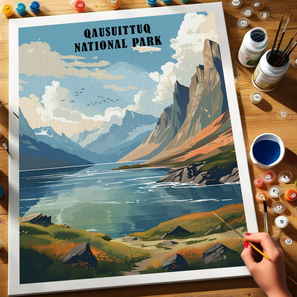 Qausuittuq National Park | Paint by Numbers Kit