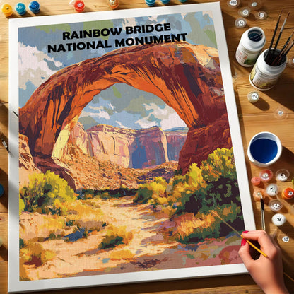 Rainbow Bridge National Monument | Paint by Numbers Kit