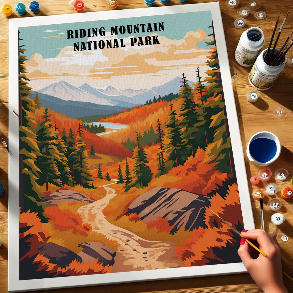 Riding Mountain National Park | Paint by Numbers Kit