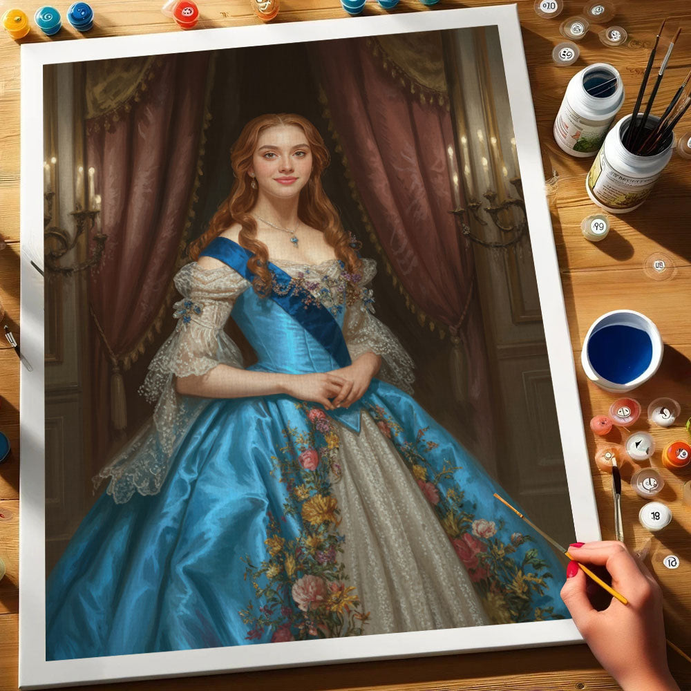 The Glorious Queen|Custom Paint by Numbers Kit