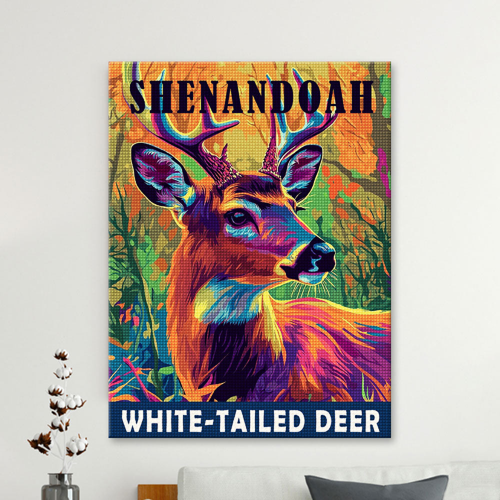 Shenandoah National Park Animal Diamond Painting