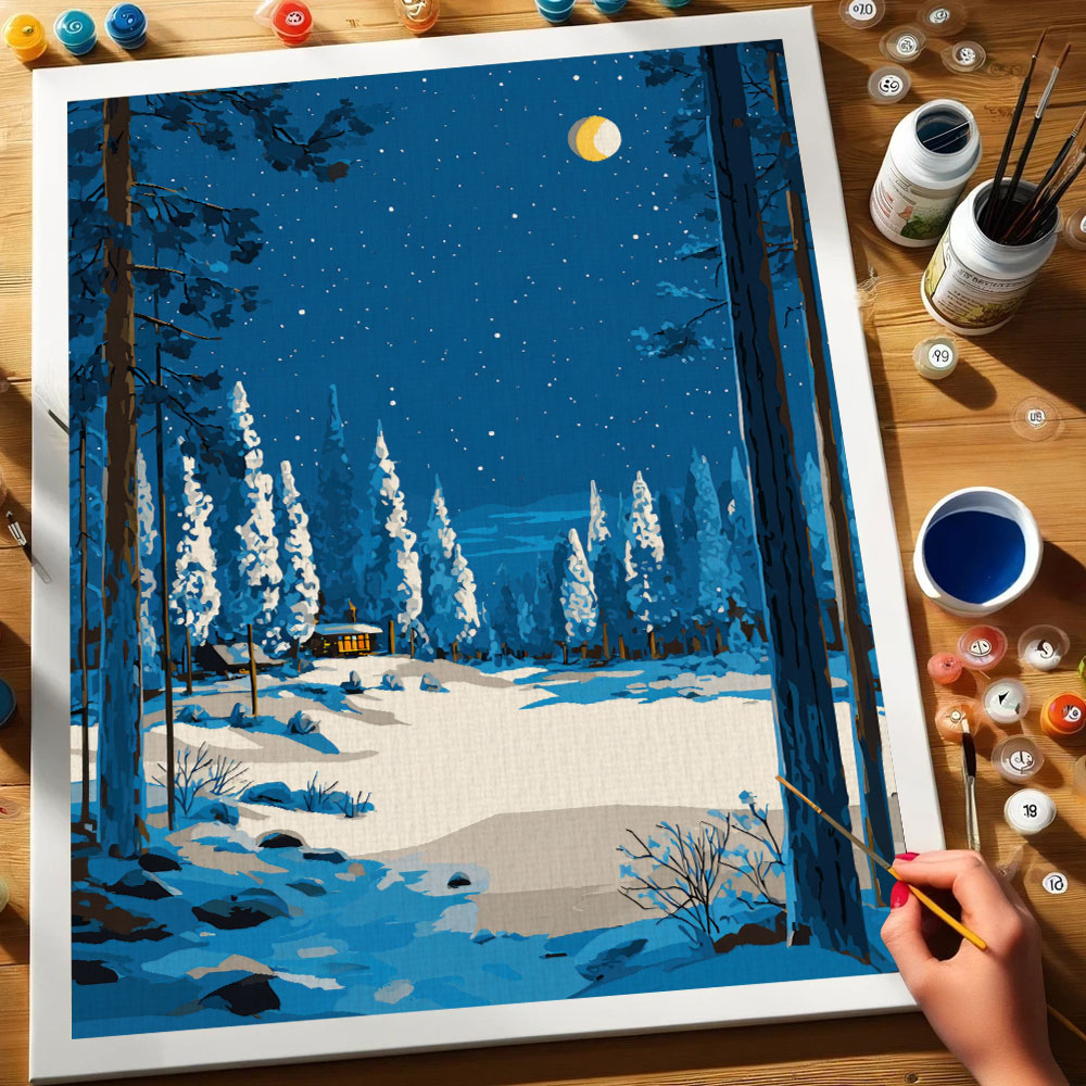 Silent Night | Paint by Numbers Kit
