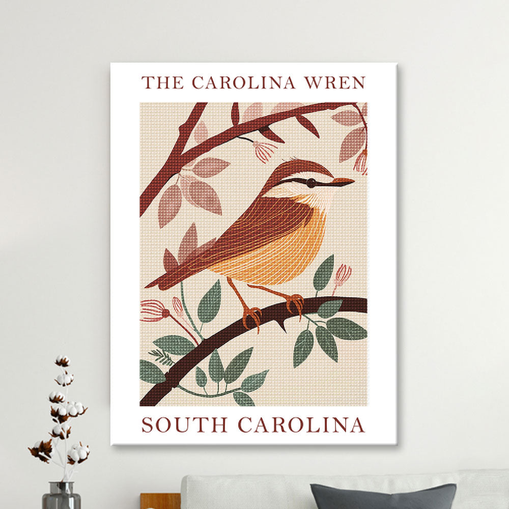 South Carolina State Bird Diamond Painting