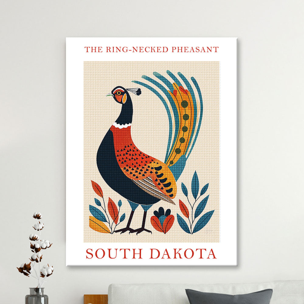 South Dakota State Bird Diamond Painting