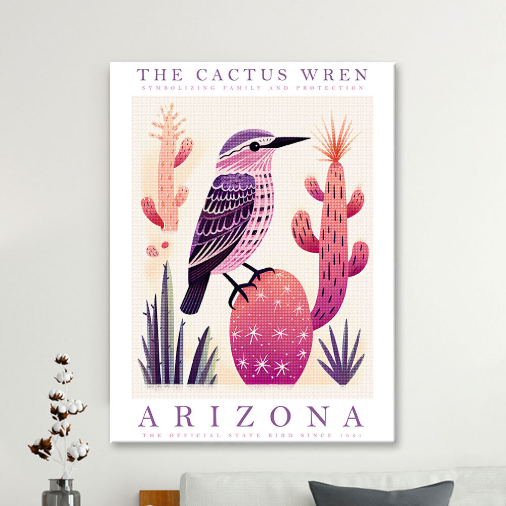 Arizona State Bird Diamond Painting