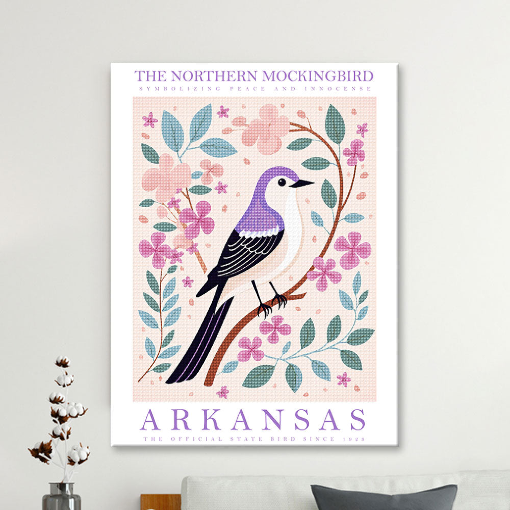 Arkansas State Bird Diamond Painting