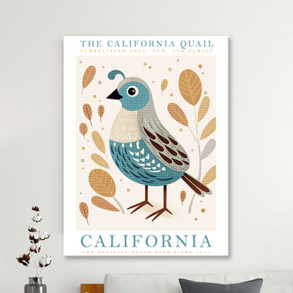 California State Bird Diamond Painting