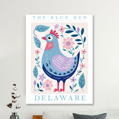 Delaware State Bird Diamond Painting