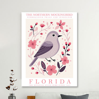 Florida State Bird Diamond Painting