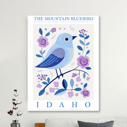 Idaho State Bird Diamond Painting