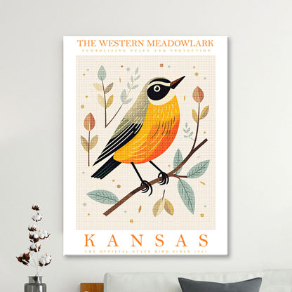 Kansas State Bird Diamond Painting