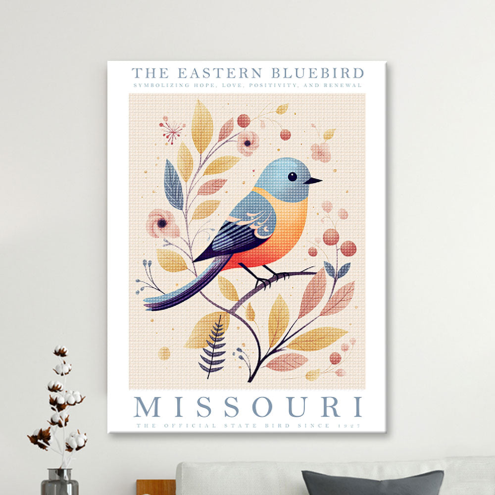 Missouri State Bird Diamond Painting