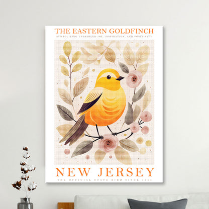 New Jersey State Bird Diamond Painting