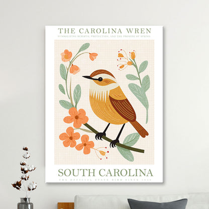 South Carolina State Bird Diamond Painting