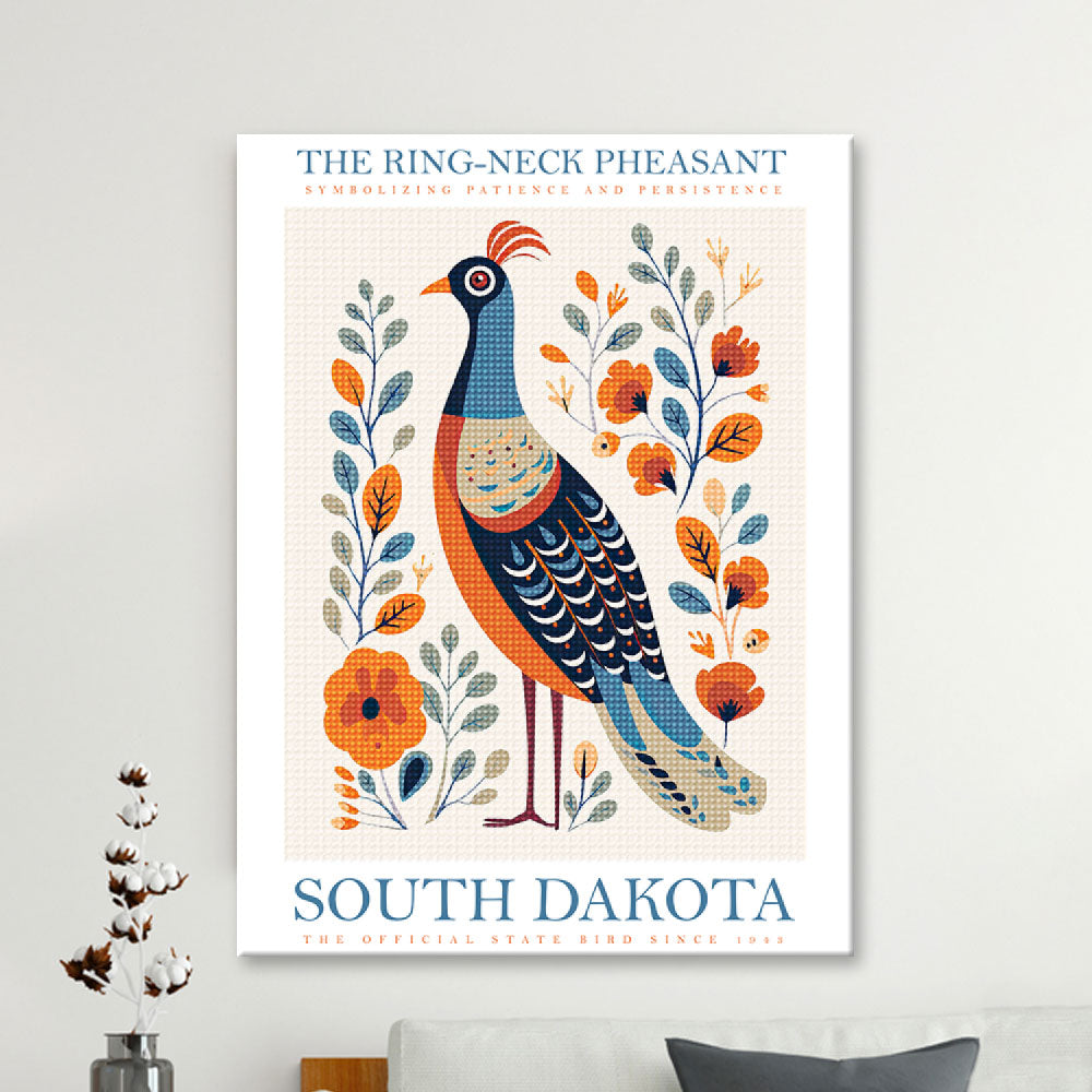 South Dakota State Bird Diamond Painting