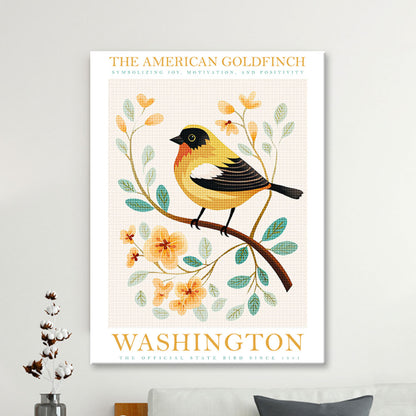 Washington State Bird Diamond Painting