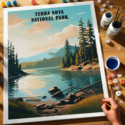 Terra Nova National Park | Paint by Numbers Kit