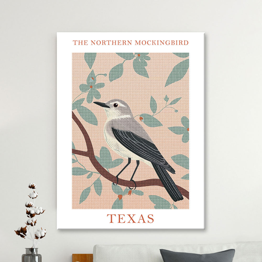 Texas State Bird Diamond Painting