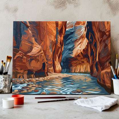 The Narrow - Zion | Paint by Numbers Kit
