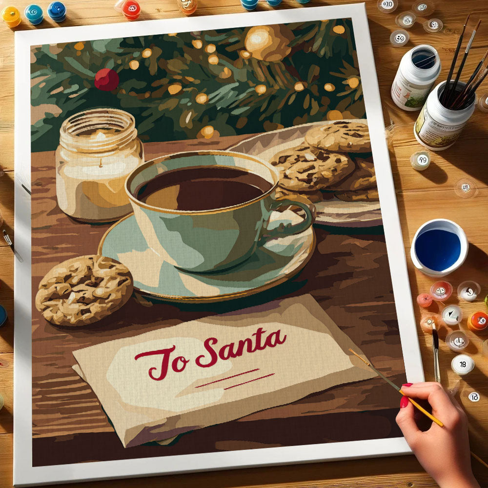 To Santa | Paint by Numbers Kit