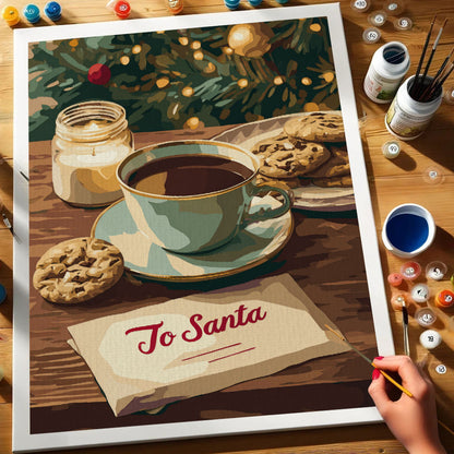 To Santa | Paint by Numbers Kit