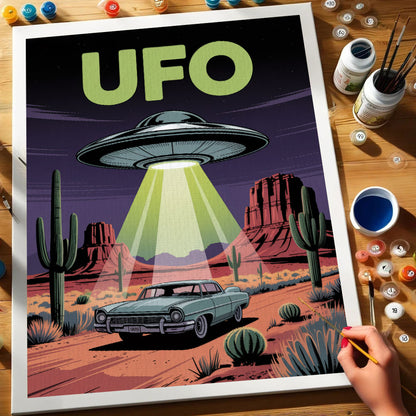 UFO - American Legends | Paint by Numbers Kit