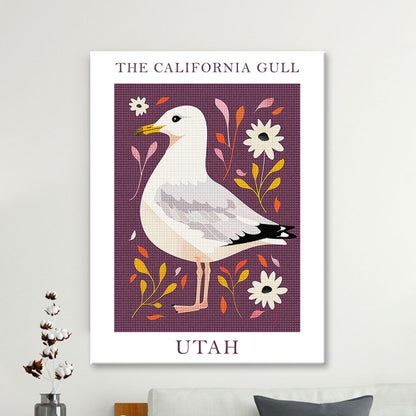 Utah State Bird Diamond Painting