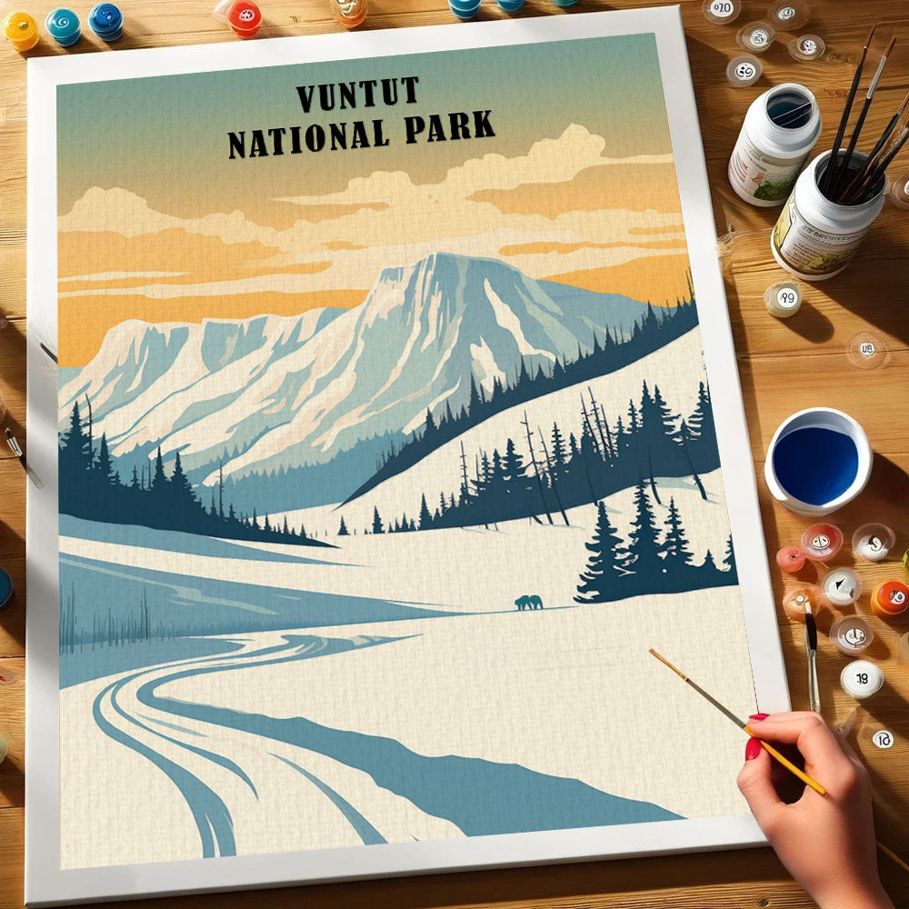 Vuntut National Park | Paint by Numbers Kit