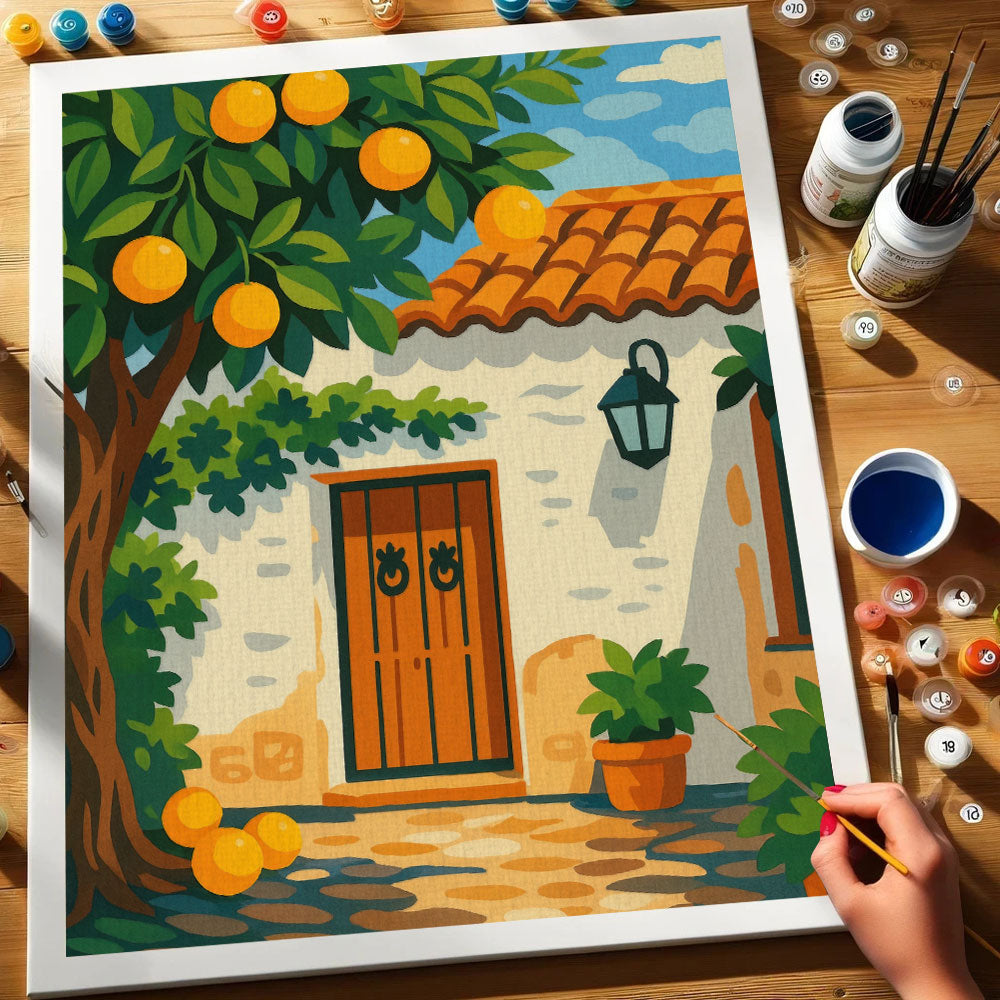 Citrus Villa | Paint by Numbers Kit