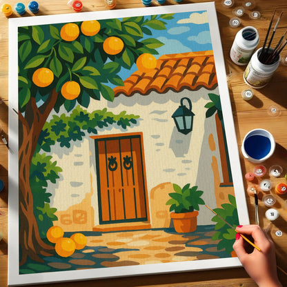 Citrus Villa | Paint by Numbers Kit