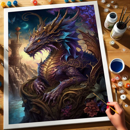 The Twilight Regent | Paint by Numbers Kit