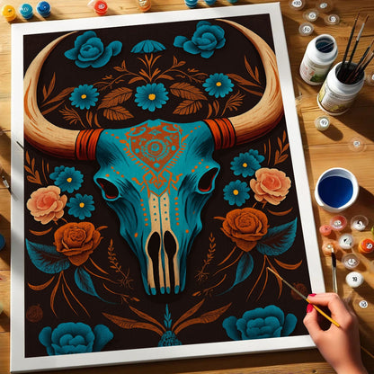 The Sacred Bull | Paint by Numbers Kit