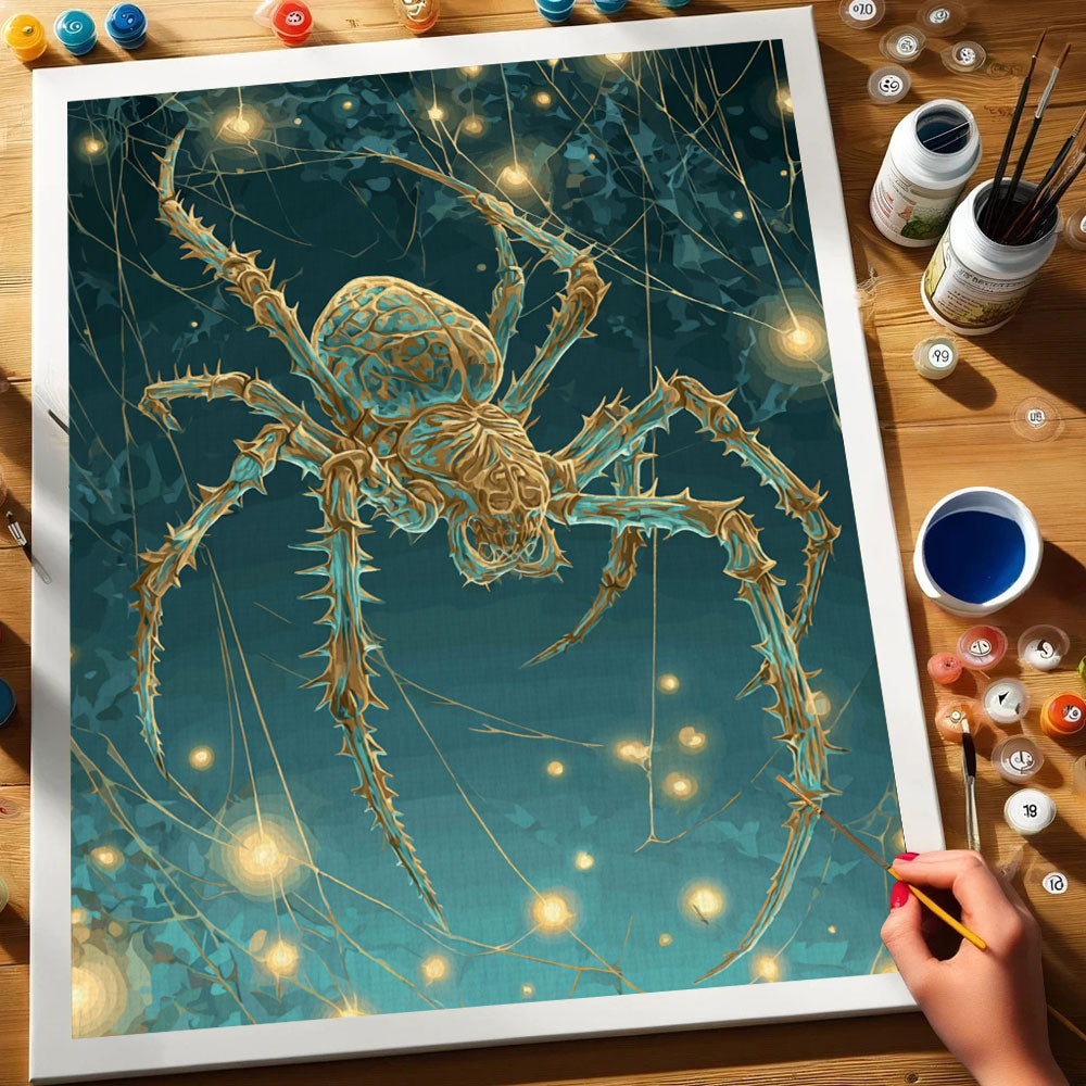 The Spider's Web | Paint by Numbers Kit