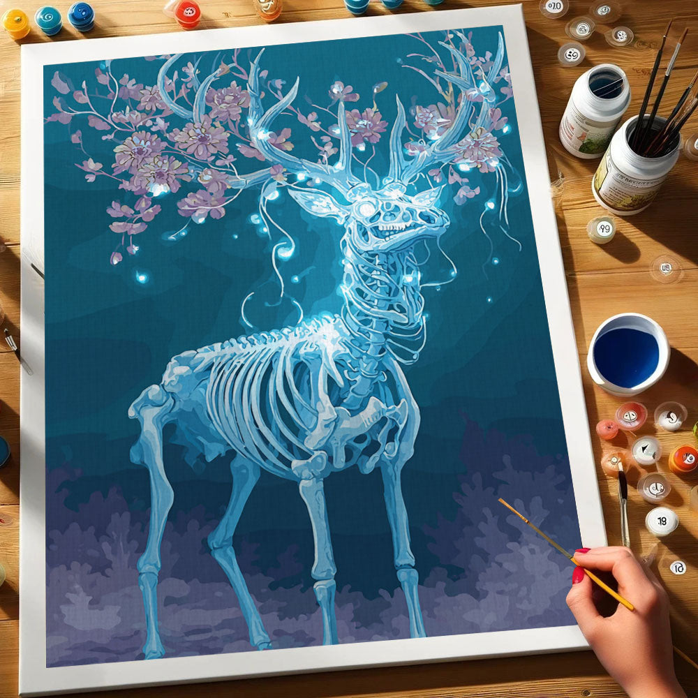 The Spectral Stag | Paint by Numbers Kit