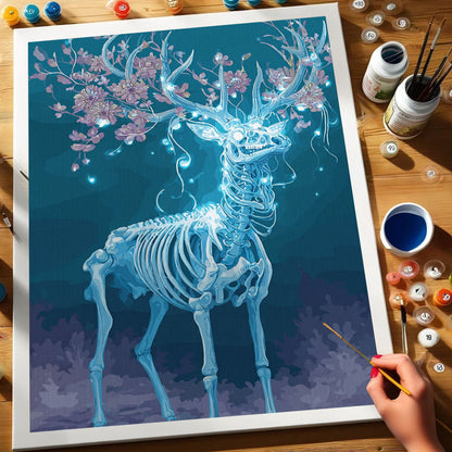 The Spectral Stag | Paint by Numbers Kit