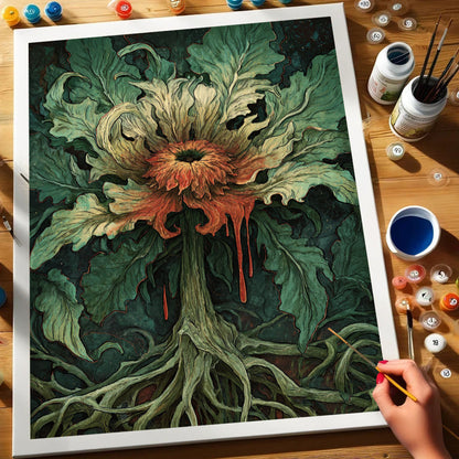 The Weeping Mandrake | Paint by Numbers Kit