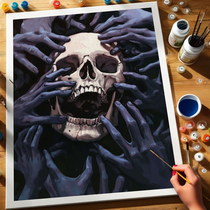 Grasped by Darkness | Paint by Numbers Kit