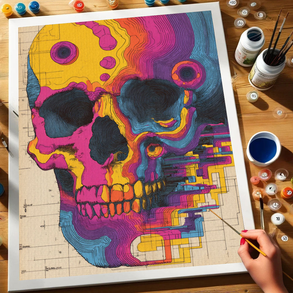 Harmonic Relic | Paint by Numbers Kit