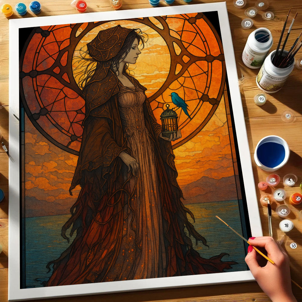 The Sunken City's Muse | Paint by Numbers Kit