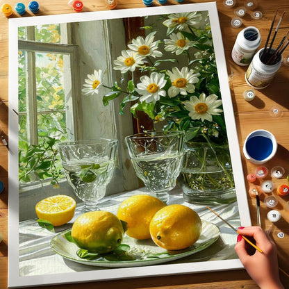 Summer by the Window | Paint by Numbers Kit