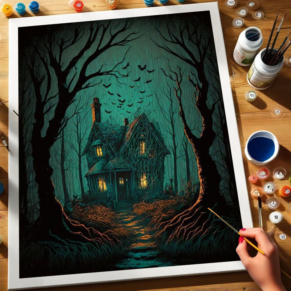 The Hollow House | Paint by Numbers Kit