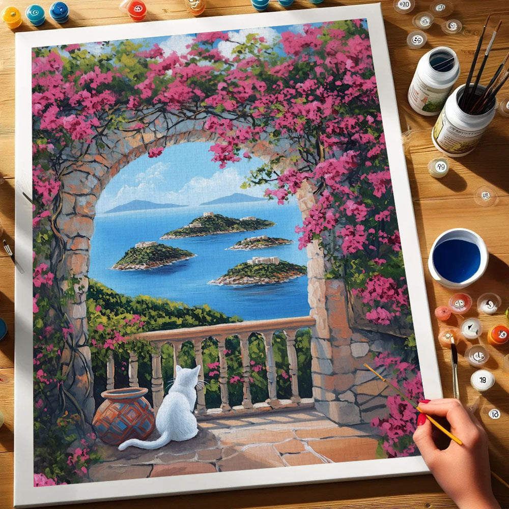 Islands in a Cat’s Dream|Paint by Numbers Kit